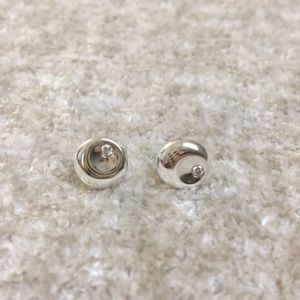 Tiffany & Co. Elsa Peretti Diamond Disc Earrings